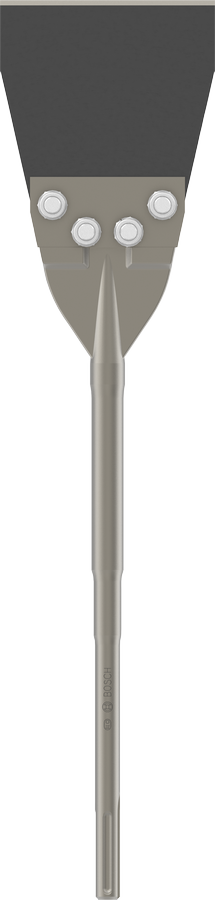 Máy cạo sàn Bosch PRO SDS max có cạnh dài 152 mm.