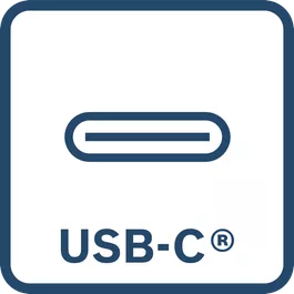 Đầu nối USB-C® cho các tùy chọn sạc linh hoạt 