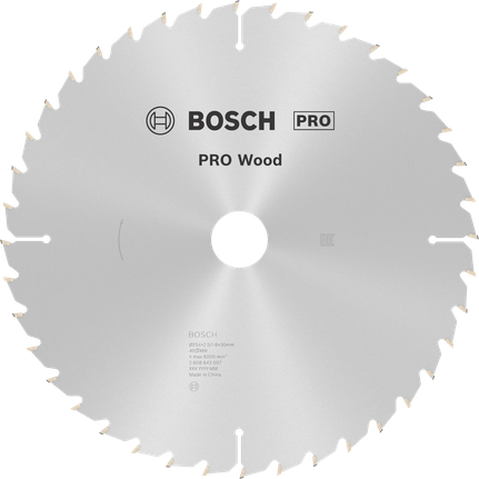 Lưỡi cưa tròn PRO Wood, 254 x 2,5 x 30 mm Lưỡi cưa tròn PRO Wood, 254 x 2,5 x 30 mm