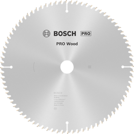Lưỡi cưa tròn PRO Wood, 305 x 2,5 x 30 mm Lưỡi cưa tròn PRO Wood, 305 x 2,5 x 30 mm