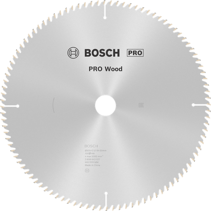 Lưỡi cưa tròn PRO Wood, 305 x 2,5 x 30 mm Lưỡi cưa tròn PRO Wood, 305 x 2,5 x 30 mm