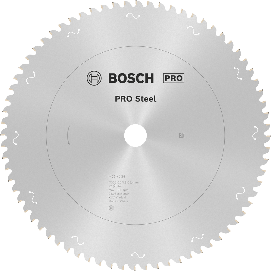 Lưỡi cưa tròn Bosch PRO Steel 305mm 72 răng.