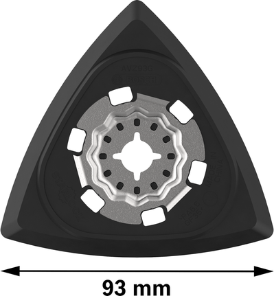 Phụ kiện dụng cụ đa năng Bosch PRO AVZ 93 G, 93 mm.
