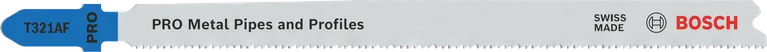 Lưỡi cưa lọng Bosch T321AF dùng cho ống và thanh kim loại.