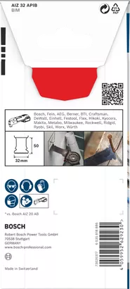 PRO AIZ 32 APIB Lưỡi cắt chìm Bosch PRO AIZ 32 APIB 32×50 mm.