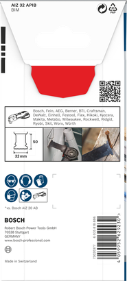 Object #200466385: 2608669066_bo_pro_p_b_1 Lưỡi cắt chìm Bosch PRO AIZ 32 APIB 32×50mm
