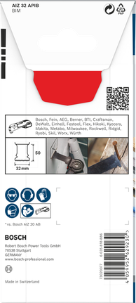 Lưỡi cắt chìm Bosch PRO AIZ 32 APIB 32×50mm.