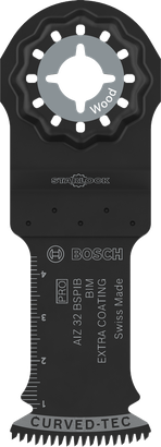 Lưỡi dao đa năng Bosch PRO AIZ 32 BSPIB dùng để cắt gỗ.