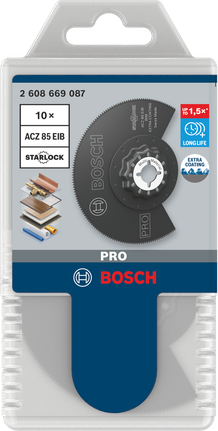 Lưỡi cắt Bosch PRO ACZ 85 EIB 85 mm 10 chiếc.