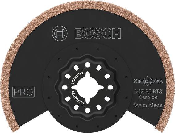 Lưỡi cacbua đa năng Bosch PRO ACZ 85 RT3, 85 mm.