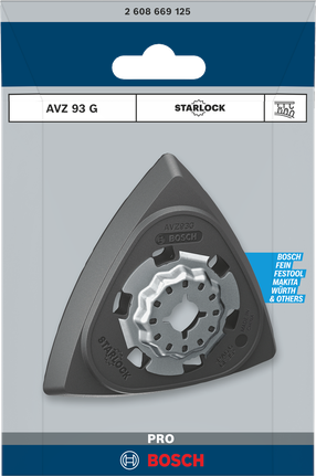 Phụ kiện dụng cụ đa năng Bosch PRO AVZ 93 G 93 mm.