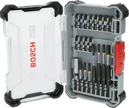 Bộ mũi vít Bosch PRO Impact gồm 20 chiếc trong một hộp.