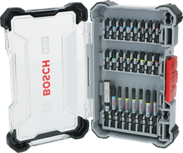 Bộ mũi vít Bosch PRO Impact 24 chiếc trong hộp đựng.