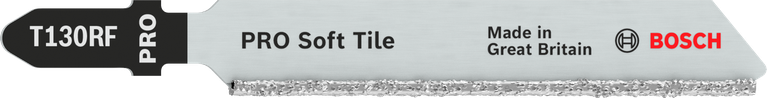 Lưỡi cưa lọng PRO Soft Tile T130RF, 83 mm, 3 chiếc Lưỡi cưa lọng cacbua Bosch PRO Soft Tile T130RF.