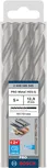 Bộ mũi khoan Bosch PRO Metal HSS-G 12,9 mm, 5 chi tiết.