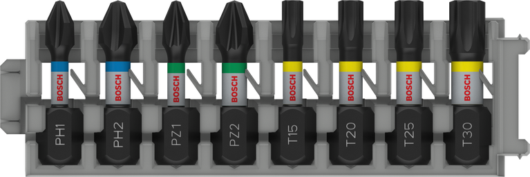 Bộ mũi vít Bosch PRO Impact, 8 chiếc các loại.