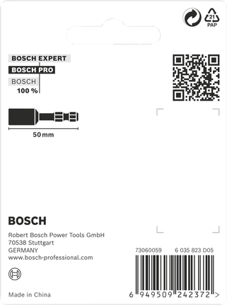 PRO Nutsetter Impact, 8 x 50, 10 x 50, 13 x 50 mm, 3 chiếc Bộ dụng cụ tháo ốc vít Bosch PRO 8×50 10×50 13×50 mm 3 chiếc.