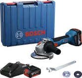 Bộ máy mài góc dùng pin Bosch GWS 18V-8.