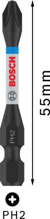Mũi khoan động lực Bosch PRO Phillips PH2 55 mm.
