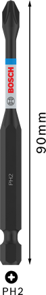 Mũi khoan động lực Bosch PRO Phillips PH2 90mm.