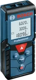 Máy đo laser Bosch GLM 40, công cụ đo khoảng cách và diện tích kỹ thuật số.