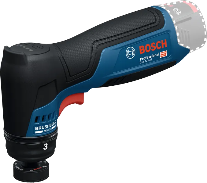 Máy chà nhám quỹ đạo không dây Bosch GSS 12V-32.