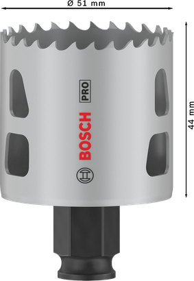 Máy cưa lỗ đa vật liệu Bosch PRO PC Plus 51 mm.