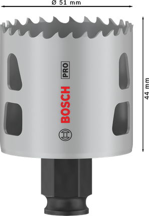 Máy cưa lỗ đa vật liệu Bosch PRO PC Plus 51 mm.