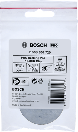 Kẹp khóa X-Lock cho miếng đệm lót PRO của Bosch.