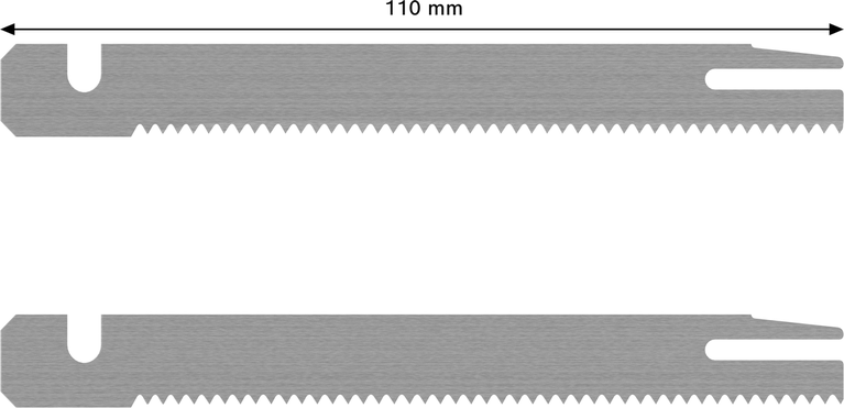 Bộ 2 lưỡi cưa xốp Bosch PRO 70 mm dùng cho xốp dày.