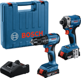 Bộ máy khoan và vặn vít dùng pin 18V Bosch .