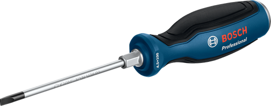 Tua vít đầu rãnh Bosch SL 4.5x100 mm tay cầm tiện dụng.