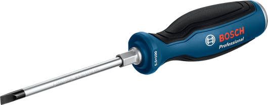 Tua vít đầu dẹt Bosch SL5.5 Professional có tay cầm tiện dụng.