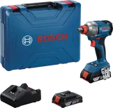 Bộ máy vặn vít động lực Bosch GDX 18V-285 kèm hộp đựng.