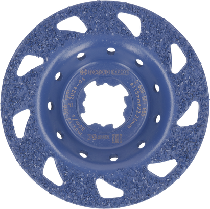 EXPERT Multi Material Đầu mài cacbua đa vật liệu Bosch EXPERT phẳng vừa 115 mm.