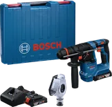 Bộ máy khoan búa Bosch GBH 18V-18 kèm theo pin 18V.