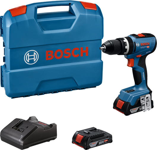 Bộ máy khoan không dây Bosch GSB 18V-65 kèm pin 18V.