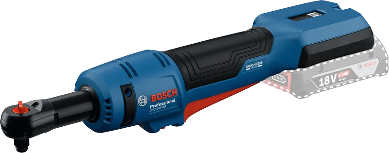 Cờ lê vặn vít dùng pin Bosch GRC 18V-60 để siết chặt bu lông.
