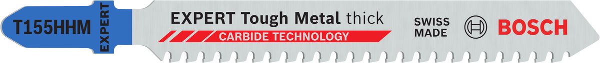 Lưỡi cưa lọng Bosch EXPERT Tough Metal T155HHM dùng cho kim loại dày.
