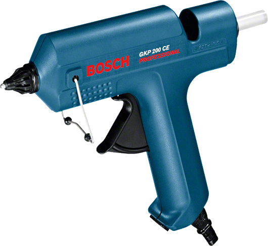 Súng bắn keo Bosch GKP 200 CE có khả năng làm nóng nhanh trong 4 giây.
