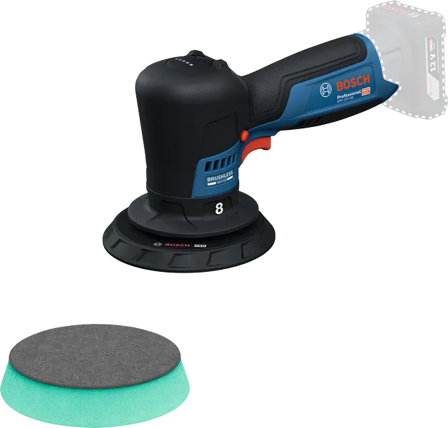 Máy chà nhám quỹ đạo ngẫu nhiên không dây Bosch GPX 12V-125.