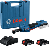 Bộ dụng cụ vặn vít dùng pin Bosch GRC 18V-60 có kèm pin.