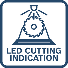 Đèn LED chỉ báo cắt