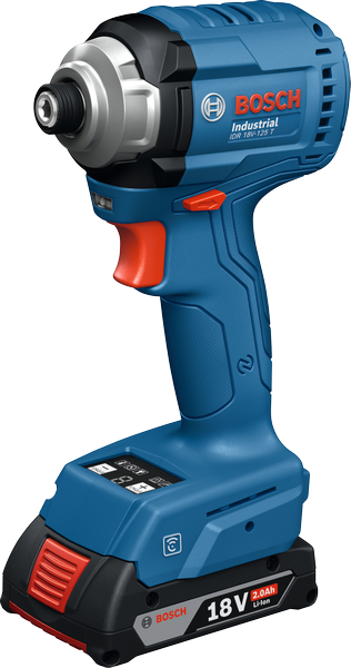 Máy vặn vít dùng pin Bosch IDR 18V-125 T, pin lithium 18V.
