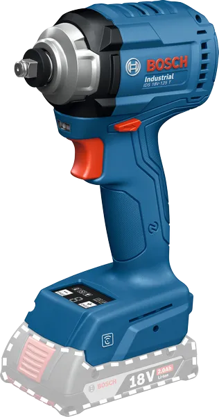Máy vặn vít dùng pin Bosch IDS 18V-125 T, pin 2.0Ah.