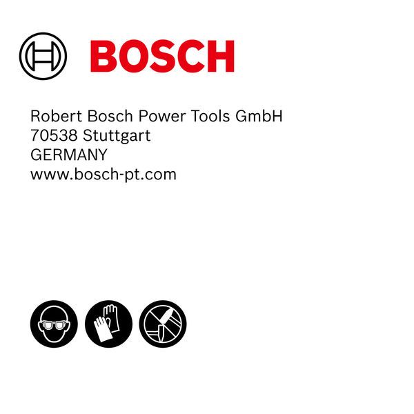 Hướng dẫn an toàn khi sử dụng búa Bosch.
