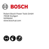 Nhãn dụng cụ búa Bosch