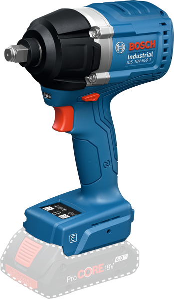 Máy siết bu lông dùng pin Bosch IDS 18V-650 T.