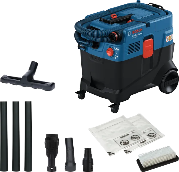 Bosch GAS 400 Máy hút bụi đa năng có kèm phụ kiện.