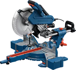 Máy cưa góc D Bosch GCM 340-305 có tay trượt.